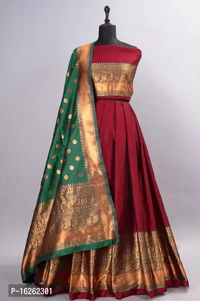 jacquard beautiful unstitched lehenga for womans