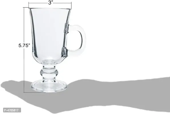 Crystal Clear Diamond Pattern Mocktail Juice Beverage Glasses Set of 4 - 400 Ml.