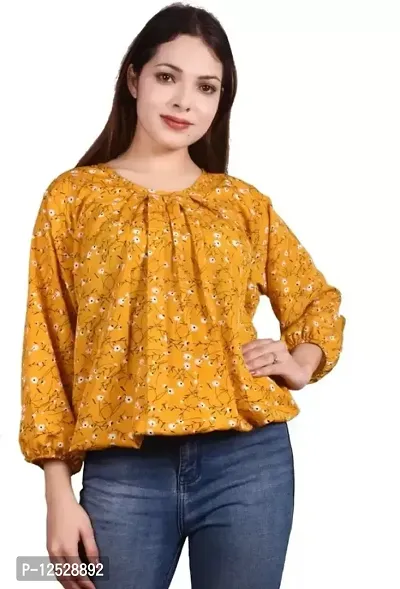 Women Stylish Crepe Top