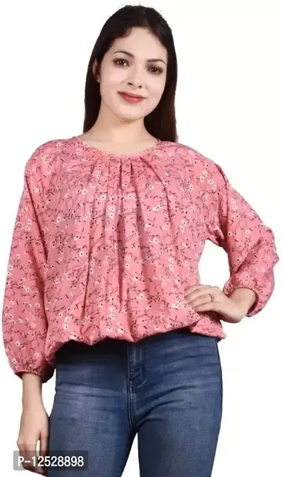 Women Stylish Crepe Top-thumb0