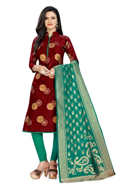 Khaddi Georgette Banarasi Dress Material Manufacturer Supplier from  Varanasi India