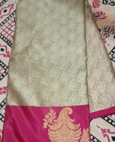 Stylish Tissue Saree without Blouse piece