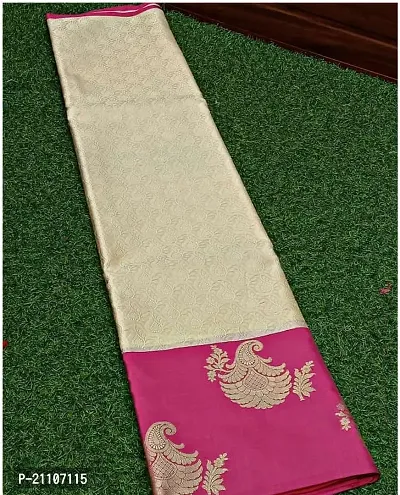 Stylish Tissue White Saree without Blouse piece