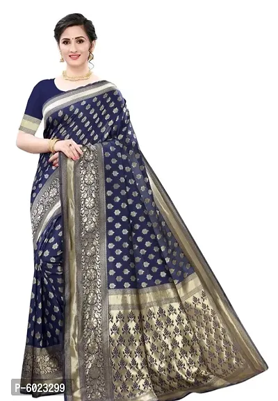 Art Silk Jacquard Saree with Blouse Piece