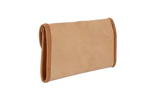 GATUDI ART CRAFT Women's Designer Print 100% Pure Leather Hand Held Clutches/handbag With 6 Pockets-thumb2