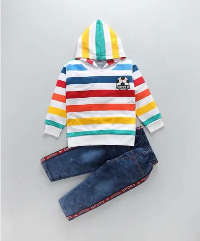 Trendy Shirts with Trousers Clothing Set for Boys