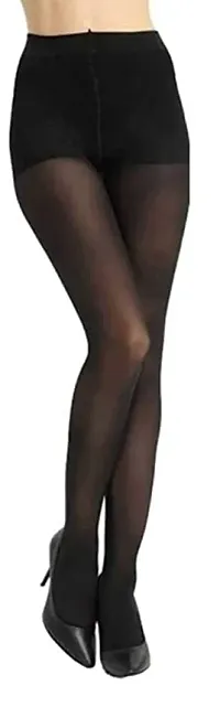 Womens Sheer Transparent Low Denier Pantyhose Stocking Pack of (1)-thumb0