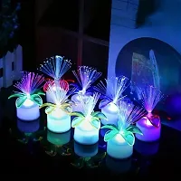 warm white fiber led  Diwali Lights Fairy String Lights, Plug in String Lights Warm White Lights for Party/Birthday/Wedding/Christmas Indoor Outdoor Decoration any occassion  (Multi) (pack of 4)-thumb1