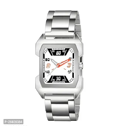 Stylish Silver Metal Analog Watches For Men