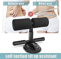 GIN66 (Sit-Up Bar With Foam Handle and Rubber Suction Seat Up Fitness Equipment Sit-ups and Push-ups Assistant Device For Weight Lose-thumb1