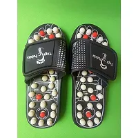 Manual Spring Acupressure and Magnetic Therapy Acupressure Paduka Slippers for Full Body Blood Circulati Size 6- 7-8-9-10-thumb1