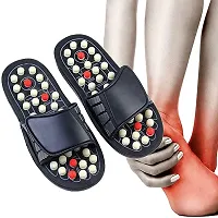 Manual Spring Acupressure and Magnetic Therapy Acupressure Paduka Slippers for Full Body Blood Circulati Size 6- 7-8-9-10-thumb3