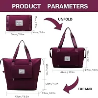 Fresh Duffle Bags for Travel, Bags for Women, Handbags for Women Big Size, Travel Bags for Luggage, Vanity Bag for Women, Luggage Bags for Travel Large Size Colour Magenta-thumb1