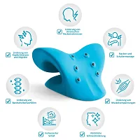 Neck Relaxer Cervical Pillow for Neck(pack of 1)blue-thumb1