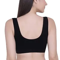 Classic Cotton Solid Bra For Women-thumb2