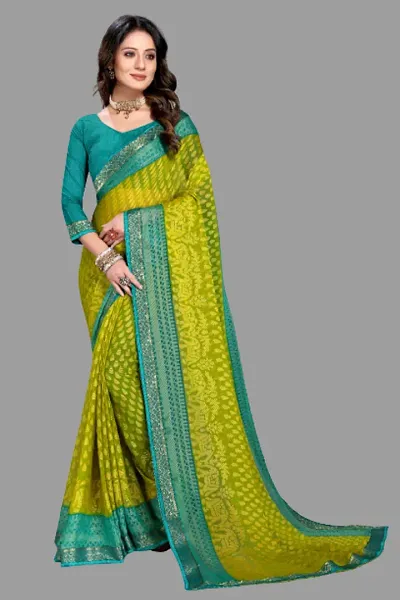 Classic Saree without Blouse piece for Women