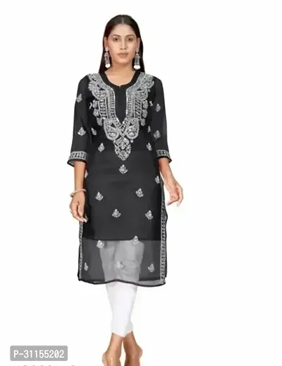 Stylish Georgette Kurta for Women-thumb0