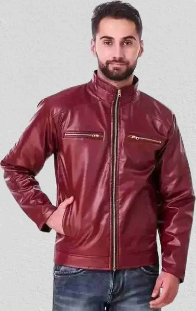 Stylish Leather Jacket For Men