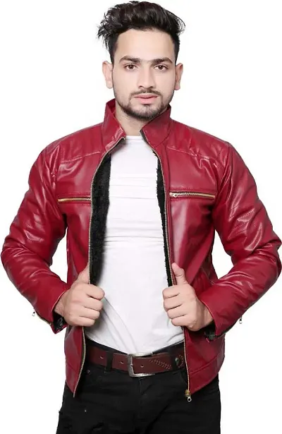 Stylish Leather Jacket For Men