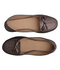 Juttiwala Women's. Brown Synthetic New with Stylish Casual Loafers,Comfortable Wear || for Daily Use || Casual Look Comfortable Wear || for Daily Use || Casual Look 8 UK-thumb3