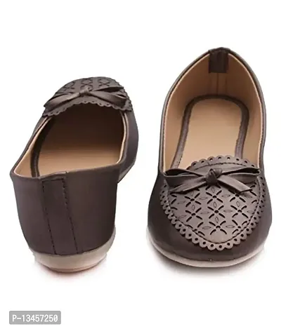 Juttiwala Women's. Brown Synthetic New with Stylish Casual Loafers,Comfortable Wear || for Daily Use || Casual Look Comfortable Wear || for Daily Use || Casual Look 8 UK-thumb2