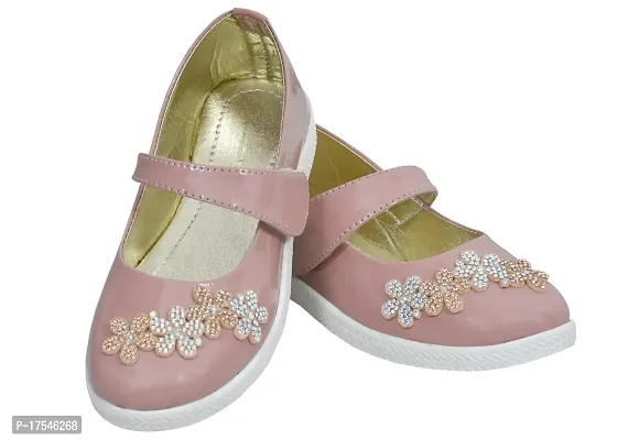 SAGESTICS INDUSTRIAL SOLUTION Star Shoes Sandals Slipper Booties 1 Year Baby Girls | 2 Years | 3 Years | 4 Years | 5 Years (peach, 4_years)