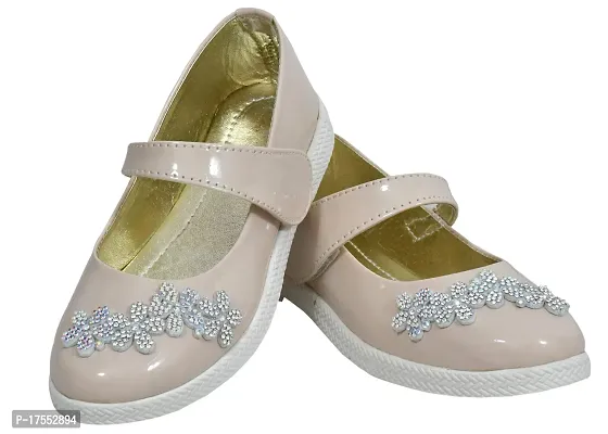 SAGESTICS INDUSTRIAL SOLUTION Star Shoes Sandals Slipper Booties 1 Year Baby Girls | 2 Years | 3 Years | 4 Years | 5 Years (cream, 3_years)-thumb0