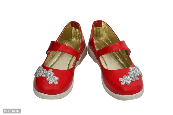 SAGESTICS INDUSTRIAL SOLUTION Star Shoes Sandals Slipper Booties 1 Year Baby Girls | 2 Years | 3 Years | 4 Years | 5 Years (red, 3_years)-thumb2