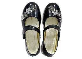 SAGESTICS INDUSTRIAL SOLUTION Star Shoes Sandals Slipper Booties 1 Year Baby Girls | 2 Years | 3 Years | 4 Years | 5 Years (black, 4_years)-thumb1