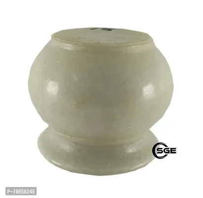 SHREE GANESH ENTERPRISES ? White Stone water pot ?pooja kalash ? karwa chouth pot - marble vessel ? chapel/temple d?cor ? hindu puja accessory ? marble kalash ? handcrafted home dcor - Ganga Jal Pot-thumb4