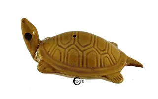 SHREE GANESH ENTERPRISES - Pair of 3 Ceramic fengshui Floating Tortoise in 3 Colors ? Symbol of Fortune, Health & Wealth Items, Vastu Feng Sui Showpiece Idol ? Dilwai D?cor ? Religious D?cor.-thumb1