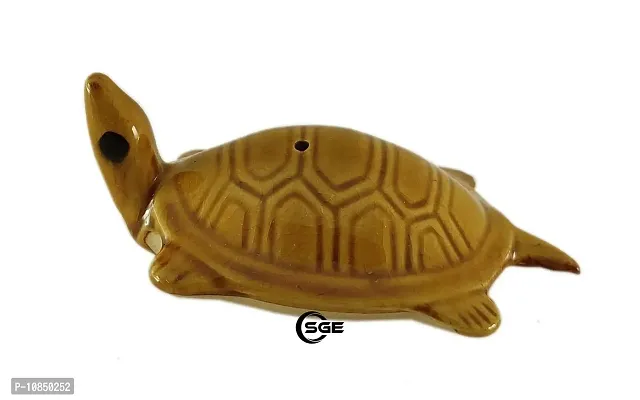 SHREE GANESH ENTERPRISES - Pair of 3 Ceramic fengshui Floating Tortoise in 3 Colors ? Symbol of Fortune, Health & Wealth Items, Vastu Feng Sui Showpiece Idol ? Dilwai D?cor ? Religious D?cor.-thumb2