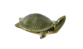 SHREE GANESH ENTERPRISES - Pair of 3 Ceramic fengshui Floating Tortoise in 3 Colors ? Symbol of Fortune, Health & Wealth Items, Vastu Feng Sui Showpiece Idol ? Dilwai D?cor ? Religious D?cor.-thumb4