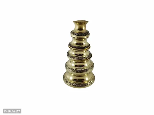 SHREE GANESH ENTERPRISES- Brass Water Pot - Vaastu D?cor Showpiece - Home D?cor Item - Puja Decoration Kalash ? Mini Size Worship Water Pot Set of 5 ? Hindu Religious D?cor ? Indian Home Decor.-thumb2