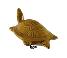 SHREE GANESH ENTERPRISES - Pair of 3 Ceramic fengshui Floating Tortoise in 3 Colors ? Symbol of Fortune, Health & Wealth Items, Vastu Feng Sui Showpiece Idol ? Dilwai D?cor ? Religious D?cor.-thumb3