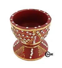 SHREE GANESH ENTERPRISES - Fancy Mortar & Pestle (okhal musal) Used for Marriage shaguns and Rituals - Diya Home Wedding Fancy Okhli & Musar !! Marriage okhali and Musal ? Fancy Home Decorative-thumb2