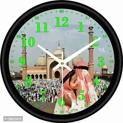 allha wall clock allha azan eslamik wall clock wall clcok Round Shaped Designer Wall Clock with Glass premium 10 inch Wall ClocksDiwar ghadi and gift s-thumb0