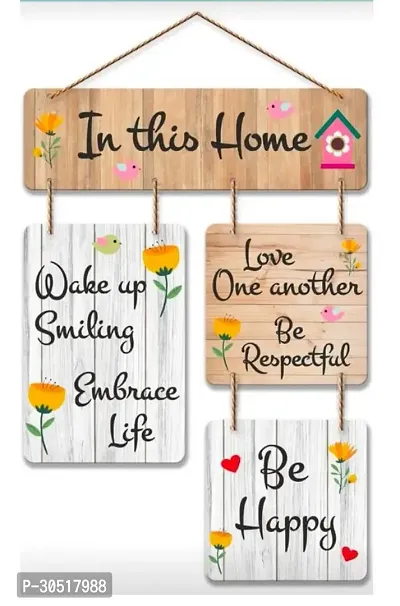 Decorative Wall Hanging For Home Decor Living Room Pack Of 1-thumb0