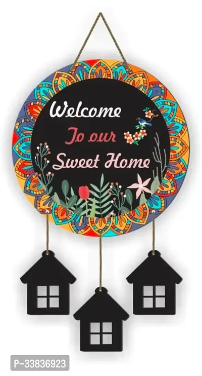 Welcome to our sweet home wall hanging-thumb0