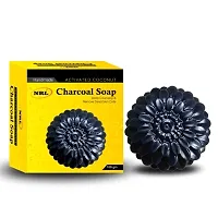 Activated Charcoal Soap (100 Gm) - Pack of 5-thumb1