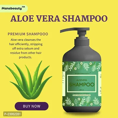 MANASBEAUTY ALOEVERA SHAMPOO - 200 ml-thumb2