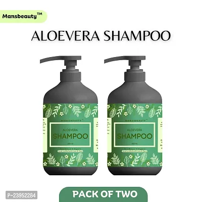 MANASBEAUTY ALOEVERA SHAMPOO - PACK OF TWO