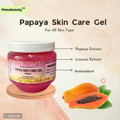 Mansbeauty Papaya Skin Care Gel - 250 gm-thumb3