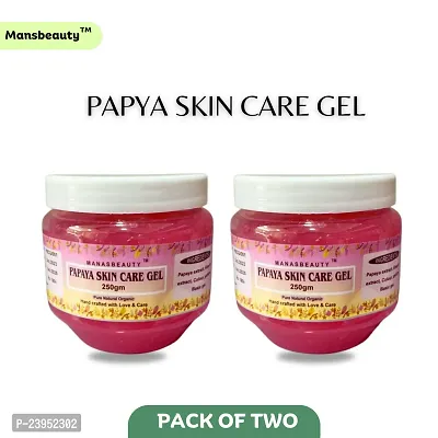 Manasbeauty Papaya Skin Care Gel - Pack of Two