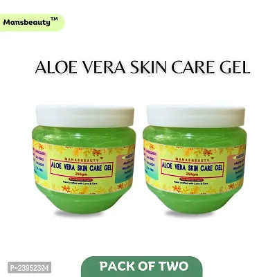 Mansbeauty Aloe Vera Skin Care Gel - Pack of Two
