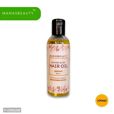 MANASBEAUTY ALMOND BLISS HAIR OIL - 100 ml