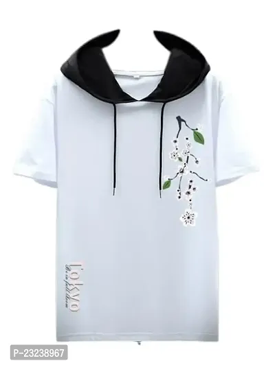 Urbanic Lifestyle-Men's Printed T_Shirt Hoody Pattern 96-thumb0