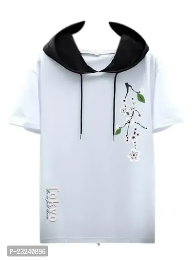 Urbanic Lifestyle-Men's Printed T_Shirt Hoody Pattern 80-thumb0