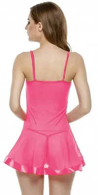 Sexy stylish Babydoll with G-string panty for women and girls-thumb1