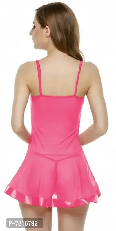 Sexy stylish Babydoll with G-string panty for women and girls-thumb2